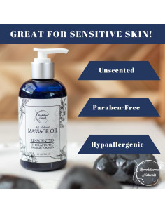 Aceite de Masaje Sin Aroma Brookethorne 250 ml Natural 2