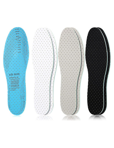 Plantillas Transpirables Sintege 3 Pares Doble Capa 3mm