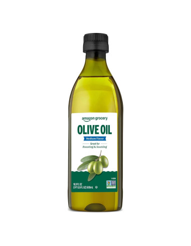 Aceite de Oliva Amazon Grocery Sabor Medio 500 ml
