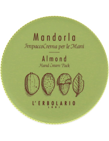 Crema de Manos L'Erbolario con Almendra 190 g - Hidratante