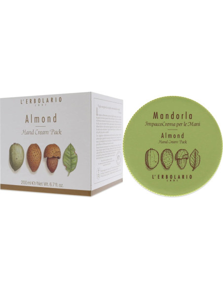 Crema de Manos L'Erbolario con Almendra 190 g - Hidratante