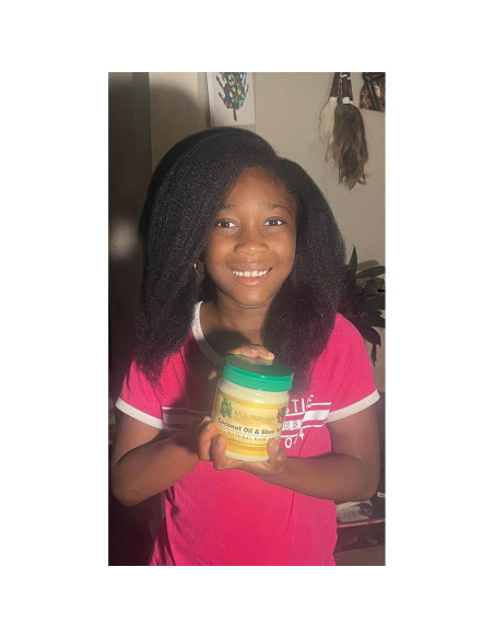 Comida Natural para el Cabello MGL Naturals 439g Aceite de Coco y Karité