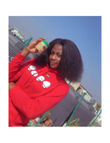 Comida Natural para el Cabello MGL Naturals 439g Aceite de Coco y Karité