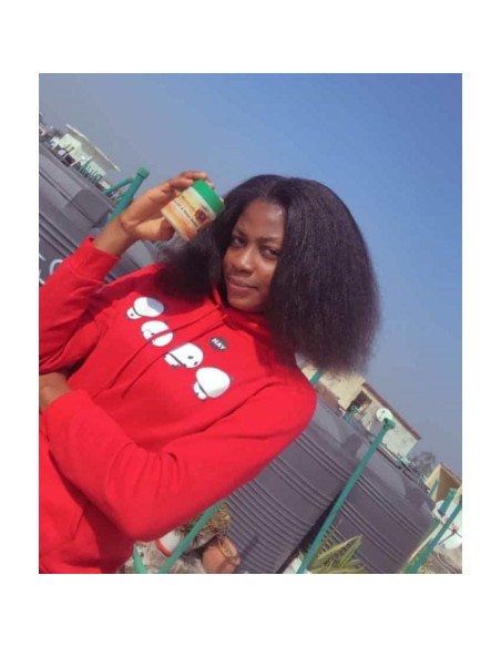 Comida Natural para el Cabello MGL Naturals 439g Aceite de Coco y Karité