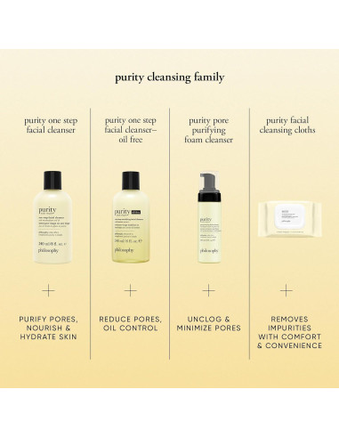 Limpiador Facial Philosophy Pureza Hecha Simple 650 ml