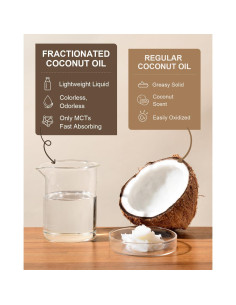 Aceite de Coco Fraccionado Yoken 500 ml - Hidratante Piel y Cabello 2