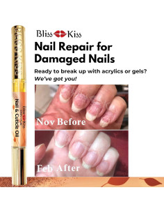 Aceite de Cutícula Bliss Kiss 4 en 1 Latte de Calabaza 2