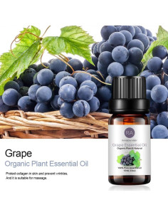 Aceite Esencial de Uva 100% Puro Orgánico 10ml - Rainbow Abby 2