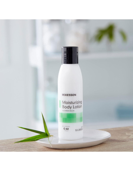 Loción hidratante para manos y cuerpo McKesson 118 ml - Aroma melón de pepino Loción hidratante para manos y cuerpo McKesson 118 ml - Aroma melón de pepino