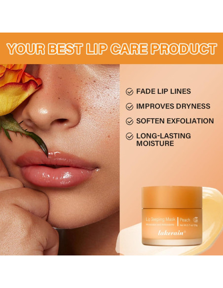 Mascarilla Labial Nocturna ZAMANIYA 2PCS Hidratante 19.84g