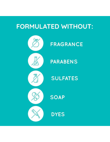 Aveeno Jabón Corporal Diario 532 ml Sin Fragancia para Piel Sensible