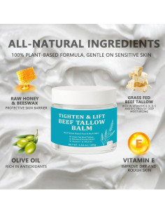 Bálsamo Hidratante Facial MaidLure de Tallow de Res 100g 2