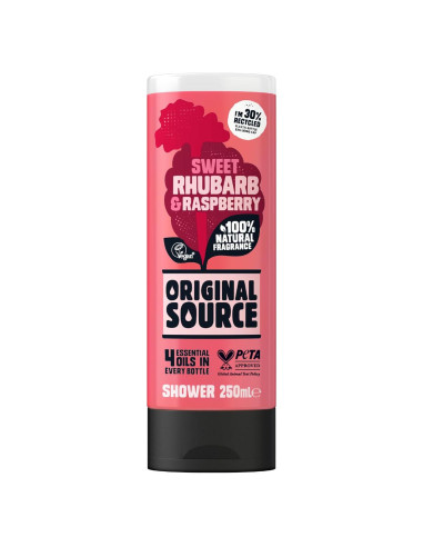 Gel de Ducha Original Source Ruibarbo y Frambuesa 250ml