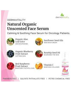 Suero Facial Hidratante Orgánico Sin Fragancia Ultimate Vitality 28g 2