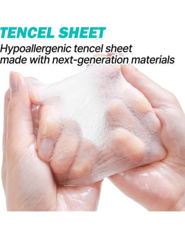 Paquete de 10 Máscaras Faciales EUNYUL 22 ml Hipoalergénicas