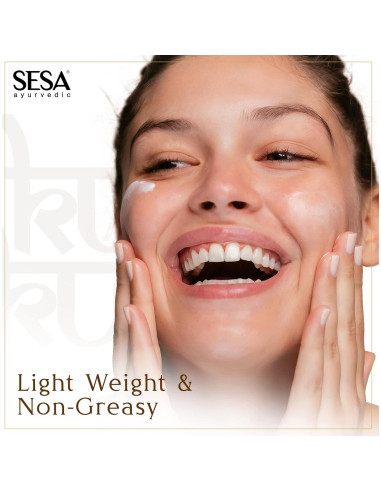 Crema de Día Kumkumadi Kesar Sesa 50g Hidratante SPF20