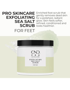 Cuidado de Pies CND Pro Exfoliante de Sal Marina 500g 2