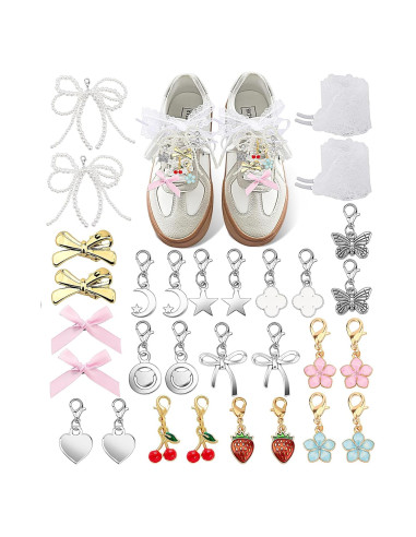 30 Encantos para Zapatos Yawlsow - Accesorios de Moda