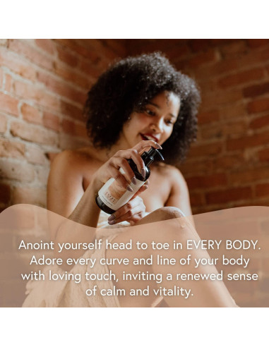 Aceite Corporal Orgánico Moon Bath EVERY BODY 355 ml - Jojoba, Marula, Moringa