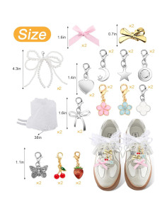 30 Encantos para Zapatos Yawlsow - Accesorios de Moda 2