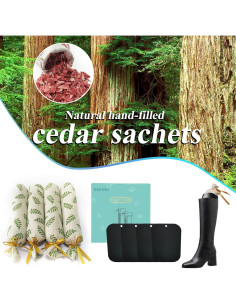 Formas para Botas Altas de Mujer - 2 Pares de Madera de Cedro 2