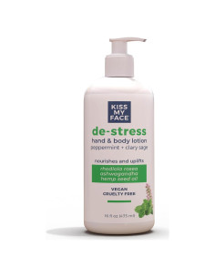 Loción para Manos y Cuerpo Kiss My Face 473ml Menta Salvia
