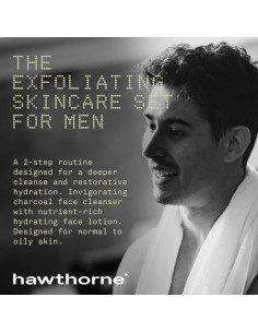 Juego de Cuidado de Piel Exfoliante Hawthorne 118 ml - Carbón 2
