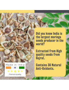 Aceite de Semilla de Moringa CARAWAY 100% Puro 50 ml 2