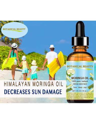 Aceite de Moringa Virgen Sin Refinar 15 ml Belleza Botánica