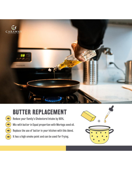 Aceite de Semilla de Moringa CARAWAY 100% Puro 50 ml
