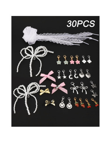 30 Encantos para Zapatos Yawlsow - Accesorios de Moda