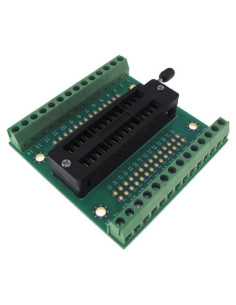 ZIF Socket 28 Pines MDFLY 2.54mm Terminales Tornillo