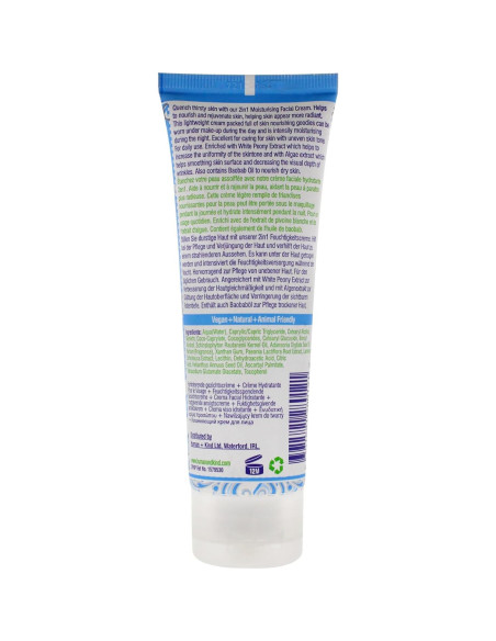 Crema Facial Hidratante Human+Kind 70.87 g - Vegana y Suavizante Crema Facial Hidratante Human+Kind 70.87 g - Vegana y Suavizante