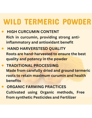 Combo Polvo de Sándalo 99 g y Cúrcuma Silvestre 150 g - Cuidado Facial DIY