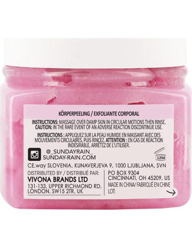 Exfoliante Corporal Sunday Rain Baya de Acai 248g