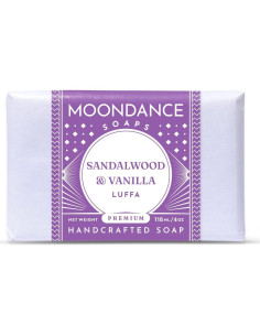 Jabón Hecho a Mano Sándalo y Vainilla 113g - MoonDance 2