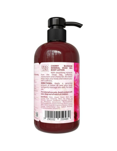 Loción Corporal Hidratante Flor de Cereza 500ml - Mar Muerto