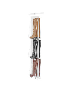Organizador Colgante de Botas Whitmor - 3 Pares, Transparente