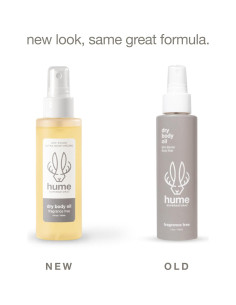 Aceite Corporal Seco HUME SUPERNATURAL Sin Fragancia 132g 2