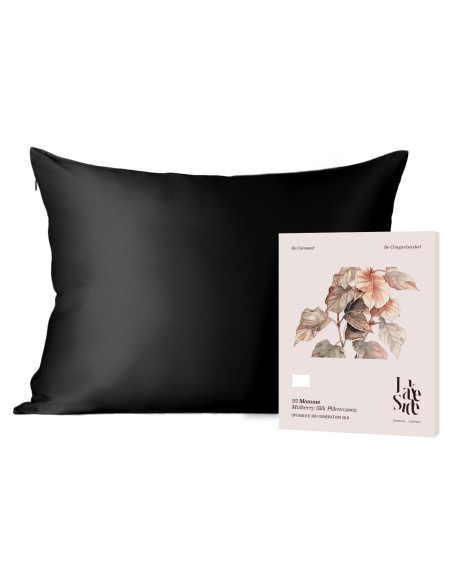Funda de Almohada de Seda 100% Morera Lakeside Rey 20x36 cm Funda de Almohada de Seda 100% Morera Lakeside Rey 20x36 cm