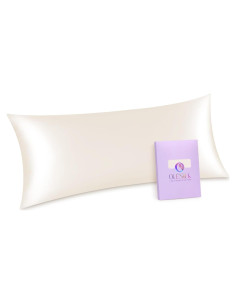 Funda de Almohada de Seda OLESILK 50.8x137.2cm con Cremallera