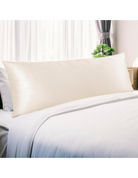 Funda de Almohada de Seda OLESILK 50.8x137.2cm con Cremallera