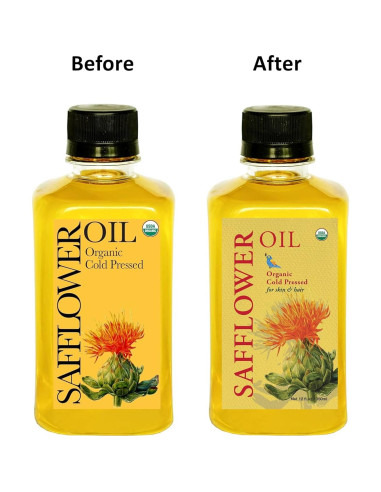 Aceite de Cártamo Daana 354 ml - Orgánico, Hidratante y Antienvejecimiento