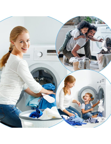 30 Clips para Calcetines Awsxuoor - Organizador Lavadora