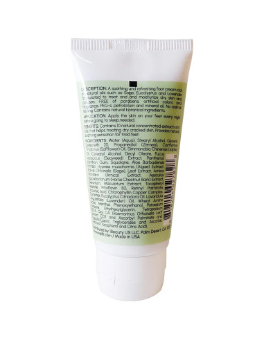 Crema Hidratante Natural para Pies Epifit 60 ml con Eucalipto y Lavanda