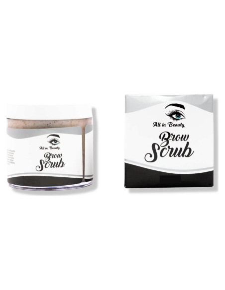 Exfoliante de Cejas All in Beauty 50g - Vegano y Natural Exfoliante de Cejas All in Beauty 50g - Vegano y Natural