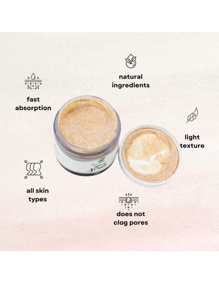 Exfoliante de Cejas All in Beauty 50g - Vegano y Natural Exfoliante de Cejas All in Beauty 50g - Vegano y Natural