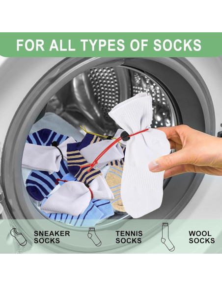30 Clips para Calcetines Awsxuoor - Organizador Lavadora