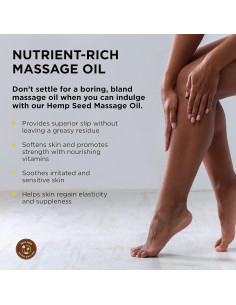 Aceite de Masaje Nutritivo Earthly Body 236.6 ml Vegano 2