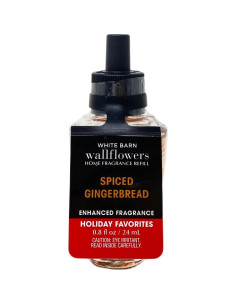 Recarga Fragancia Spiced Gingerbread Bath & Body Works 3x24mL 2